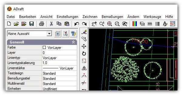 ADraft Portables 2D CAD Programm für AutoCAD DWG und DXF Dateien