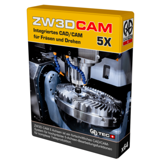 ZW3DCAM 4-5X inkl. 1 Jahr Softwarewartung