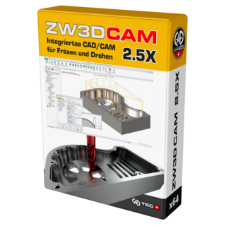 ZW3DCAM 2X inkl. 1 Jahr Softwarewartung