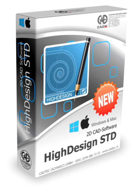 HighDesign STD für Windows und Mac