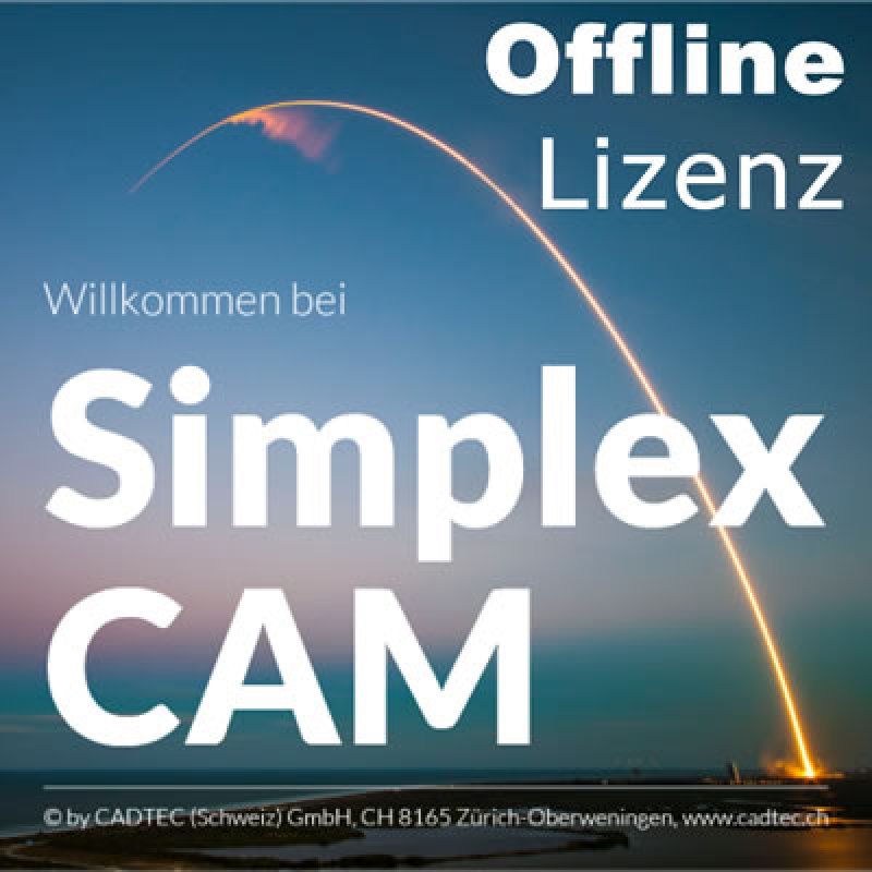 SimplexCAM Offline-Lizenz