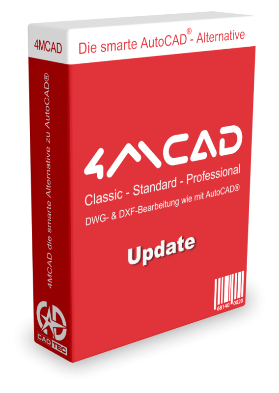 4MCAD Standard UPDATE von V21 auf V23