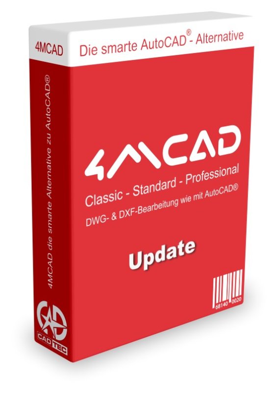 4MCAD Standard UPDATE älterer Versionen auf V24