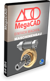 MegaCAD für Maschinenbau, Metallbau, Stahlbau und Architektur